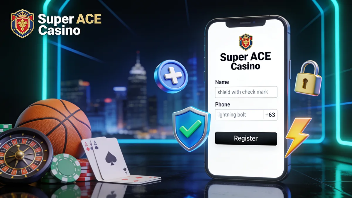 Step-by-Step Super Ace Casino Registration for players in the Philippines